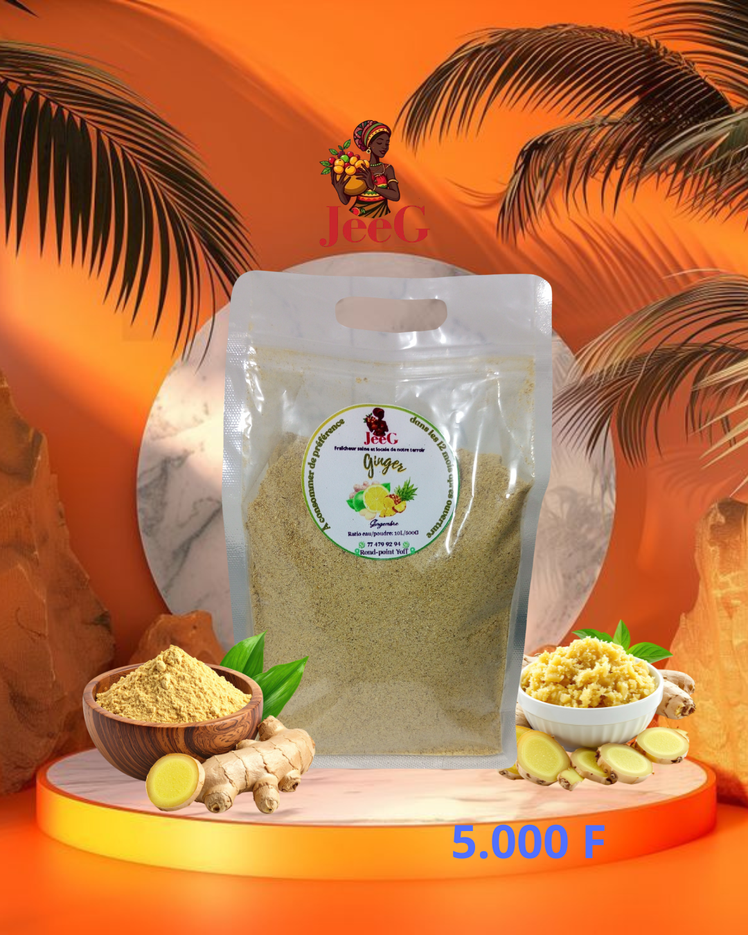 Poudre de gingembre