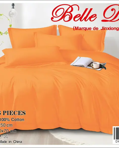 Ensemble Drap 3 Pièces 100% Coton – Qualité Supérieure – Ne Déteint Pas