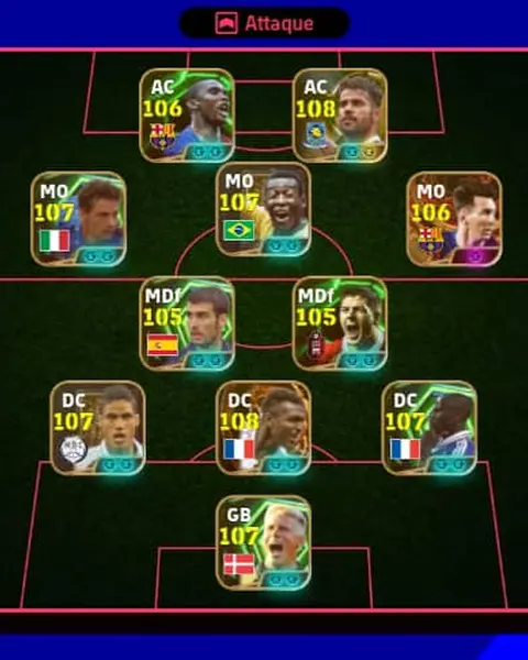 Compte efootball