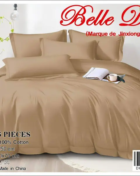 Ensemble Drap 3 Pièces 100% Coton – Qualité Supérieure – Ne Déteint Pas