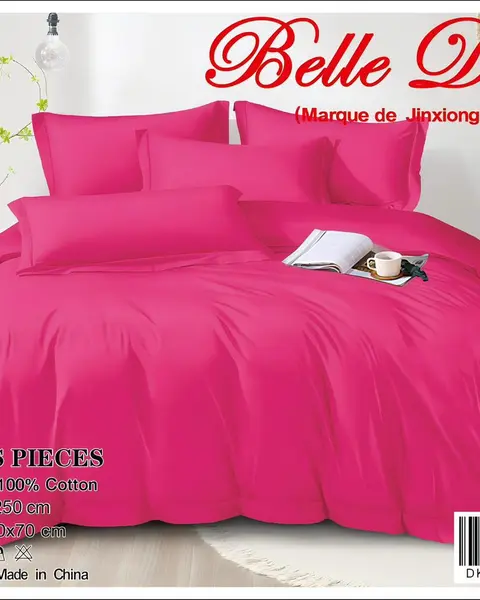 Ensemble Drap 3 Pièces 100% Coton – Qualité Supérieure – Ne Déteint Pas