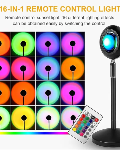 Lampe led multicolores