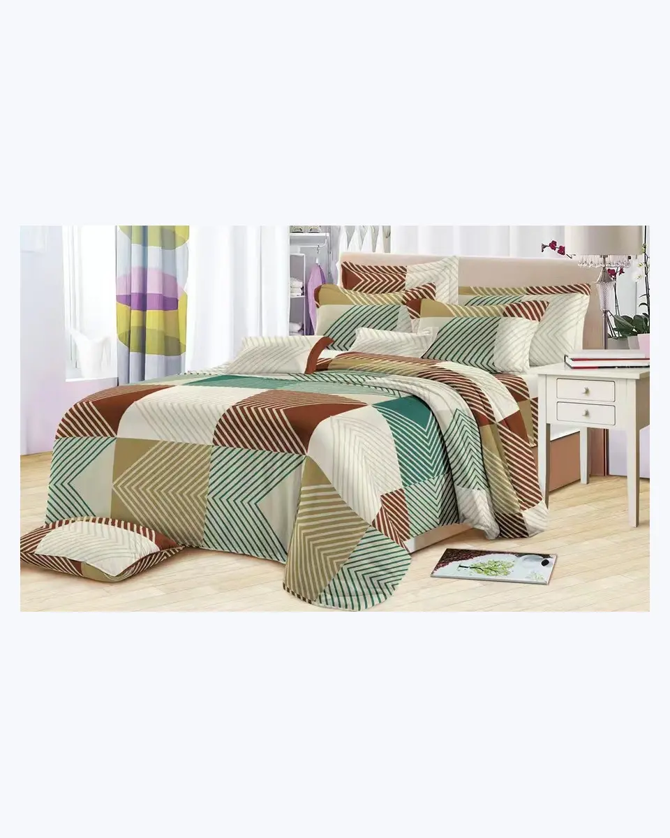 Ensemble Drap 3 Pièces 100% Coton – Qualité Supérieure – Ne Déteint Pas