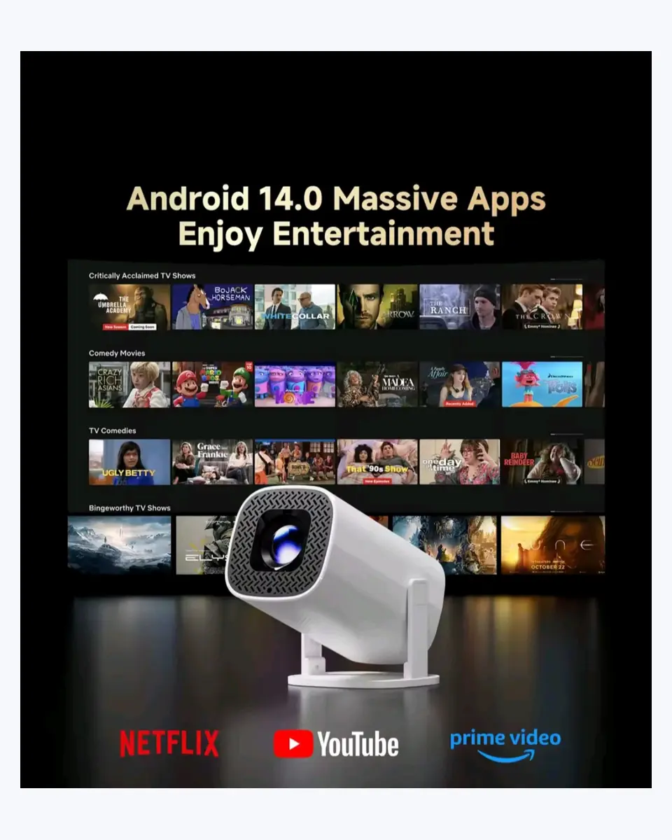 Vidéoprojecteur P30 Pro Android 14 WiFi 4K
