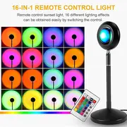 Lampe led multicolores